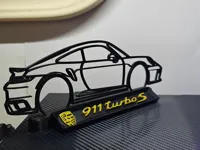 Porsche 911 Turbo S Silhouette V2