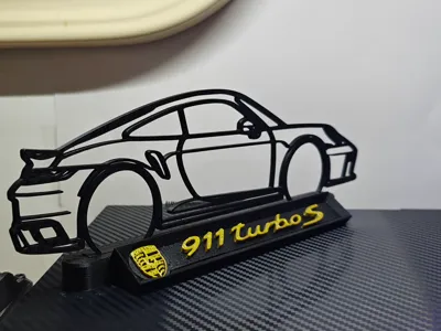 Porsche 911 Turbo S Silhouette V2 – Modular Base