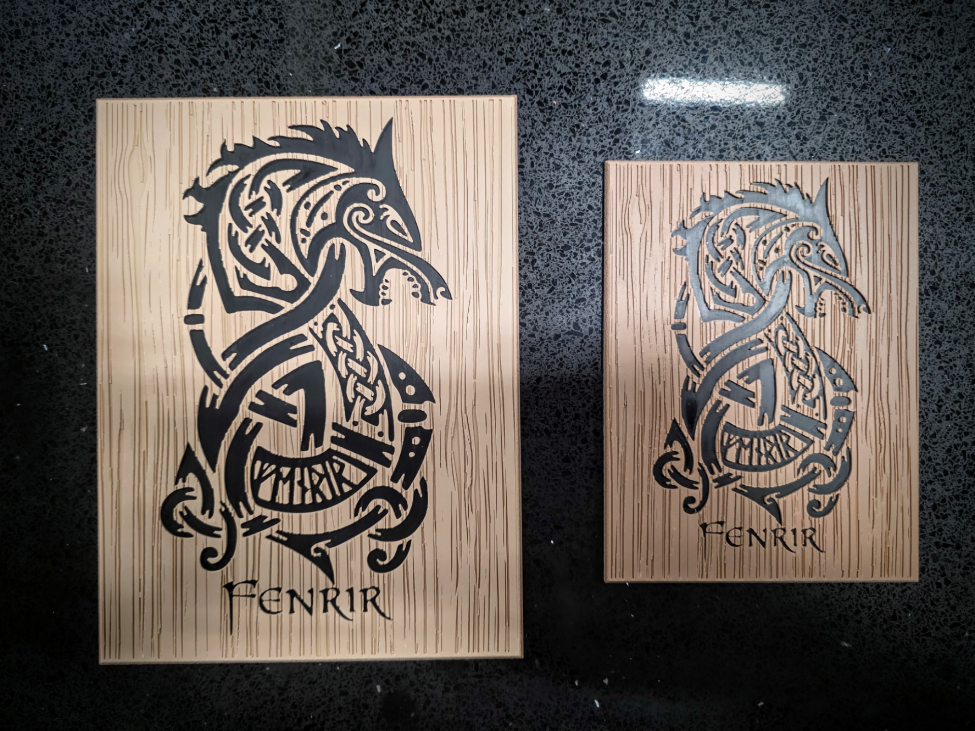 Fenrir Wood Plank with magnets