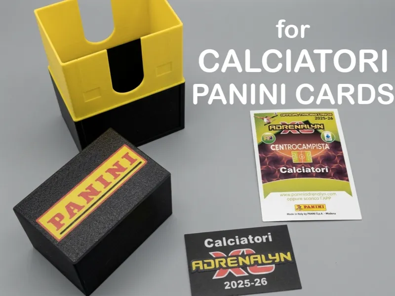Inspired by Panini Adrenalyn XL Cards Deck Box 