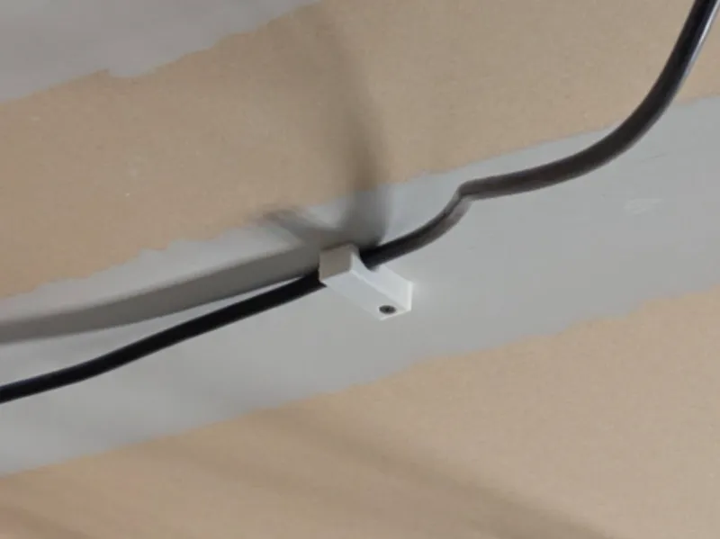 extension cord non pinch ceiling clamp
