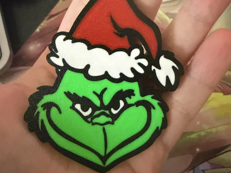 The Grinch Magnet/Keychain