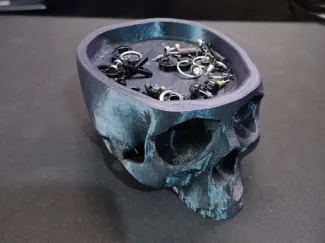 Skull Jewel Box - Sealed top