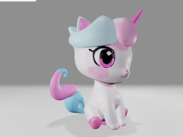 Candyfloss Caticorn