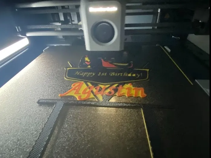 Cars Lighting McQueen Cake Topper