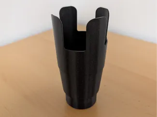 Car cup holder adapter (e.g. for Air-Up bottles)