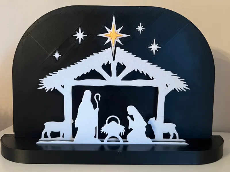 Christmas Nativity Scene 
