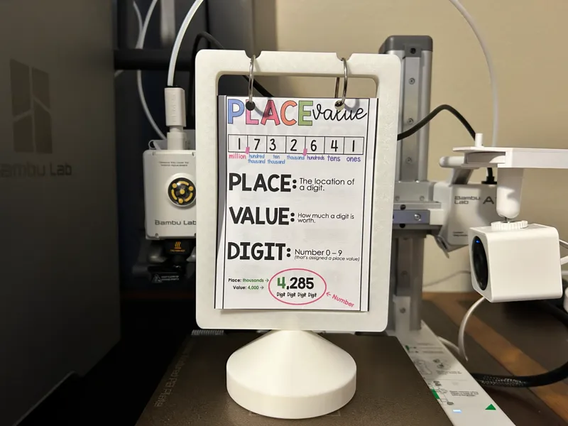 Mini Anchor Chart Holder