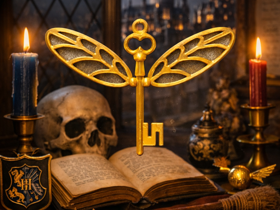 Clé volante Harry Potter