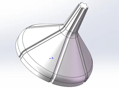 Alcohol lamp Funnel
