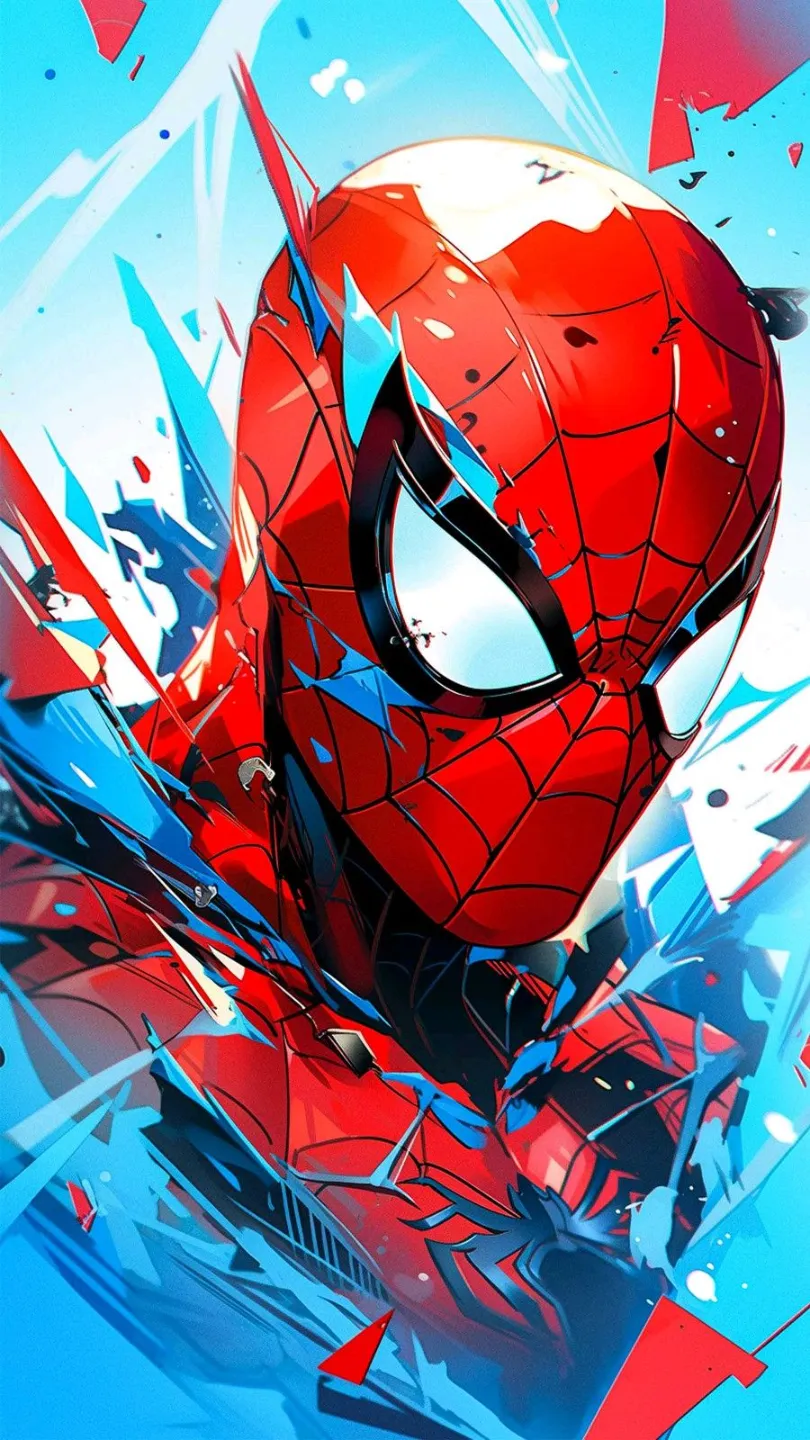 Process Layout Man Spider man (HueForge) - Free 3D Print Model - MakerWorld