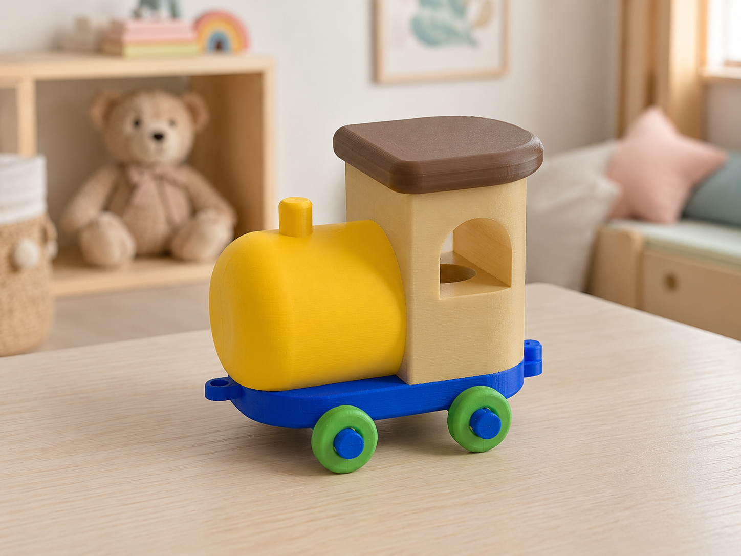 Train jouet enfant modulable sans AMS