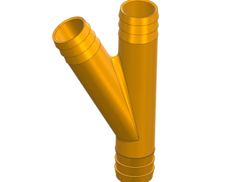 16mm tube Y connector
