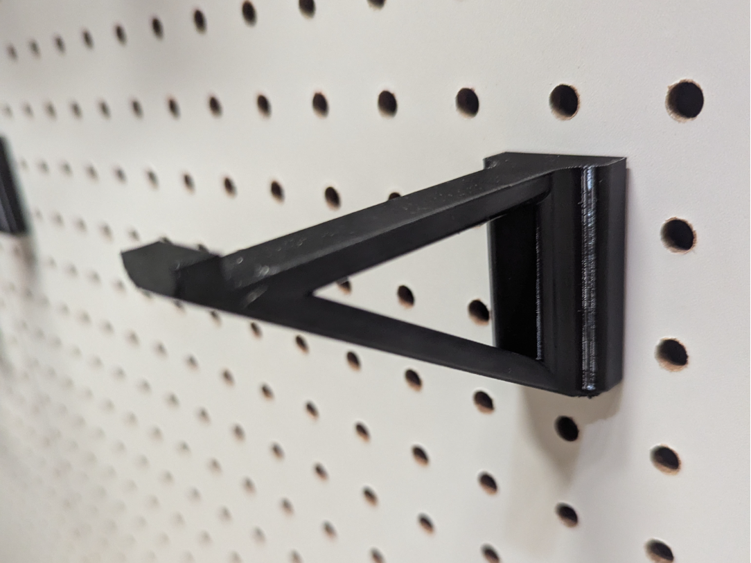 4" Peglock Bracket for Pegboards