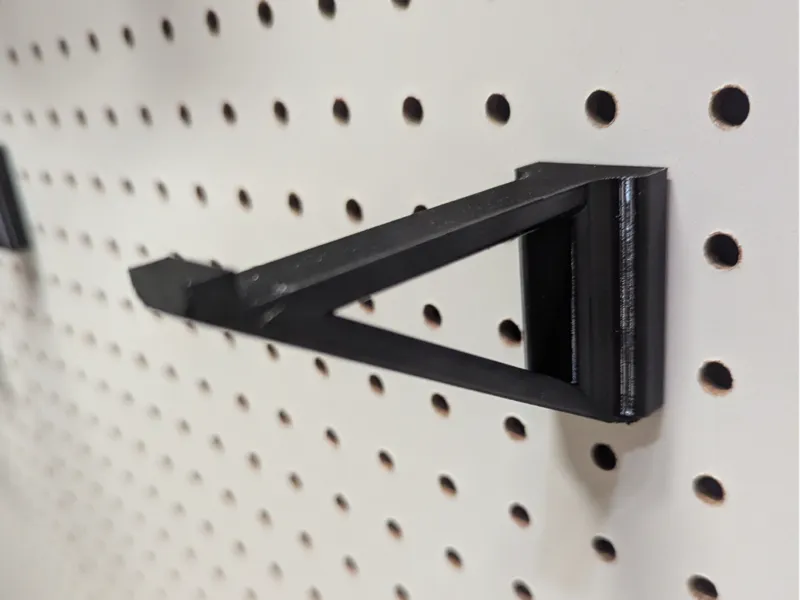 4" Peglock Bracket for Pegboards