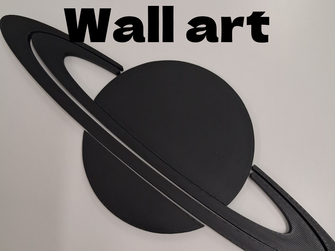 Saturn wall art. Small version