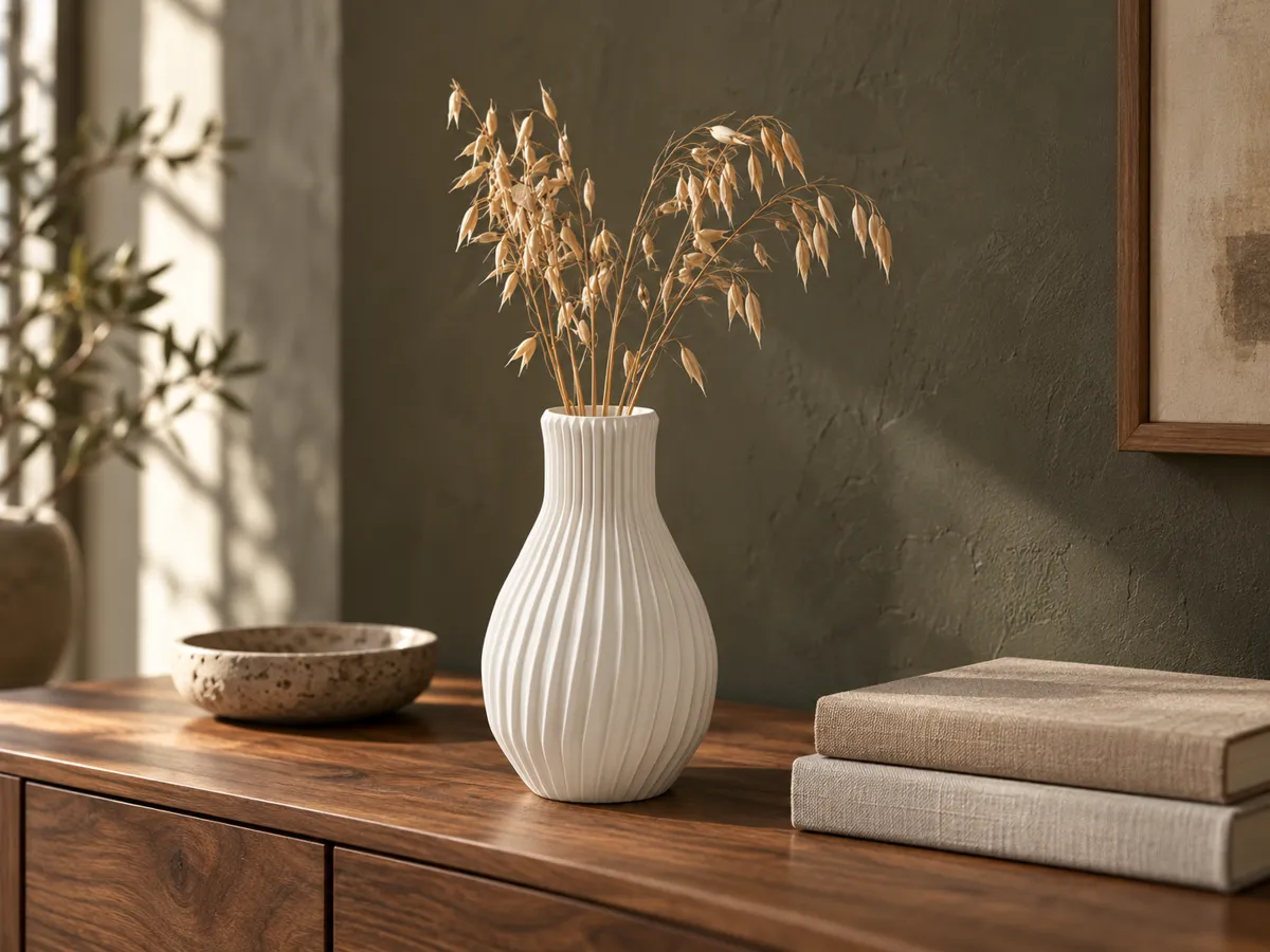 Sora - Vaso Japandi com Costuras Fluídas - Modelo gratuito para ...