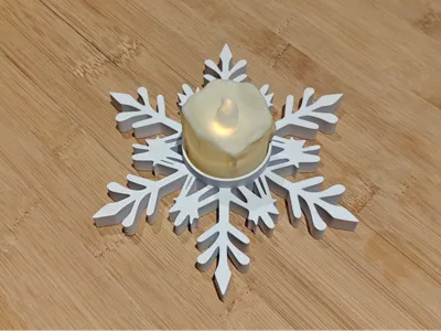 Snowflake Candelabra