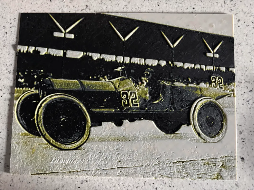 Affiche Marmon Wasp 1911 Indianapolis 500 – Art Print, Alex Book, Neuve