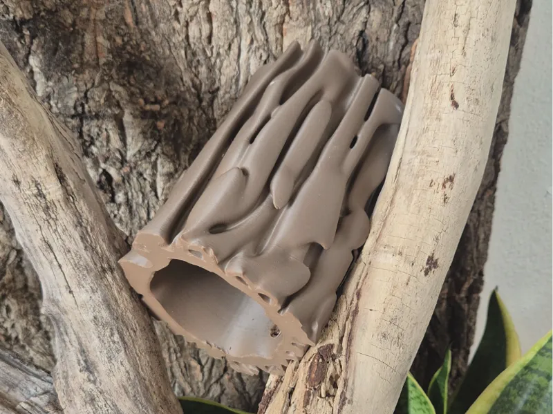 Reptile hide/log