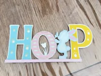 Hop Easter Bunny Decor