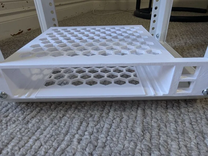 10in rack mount, 2x keystone (Thinkcentre M73 ver)
