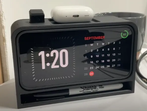 Iphone 15 Pro Max Standby Dock (Midcentury Modern)