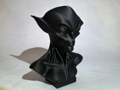 The Void-Gazer - Sci-Fi Alien Bust