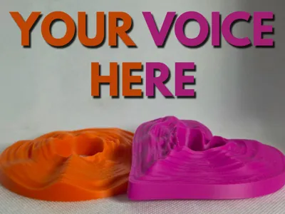 Voice2STL Generator | Create Maps from Sound