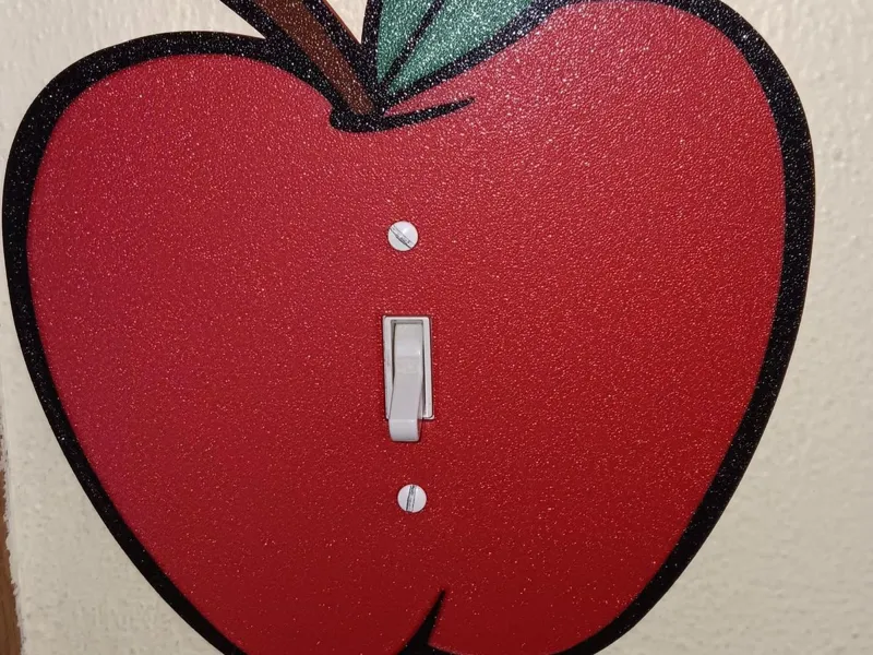 Apple Light Switch Cover