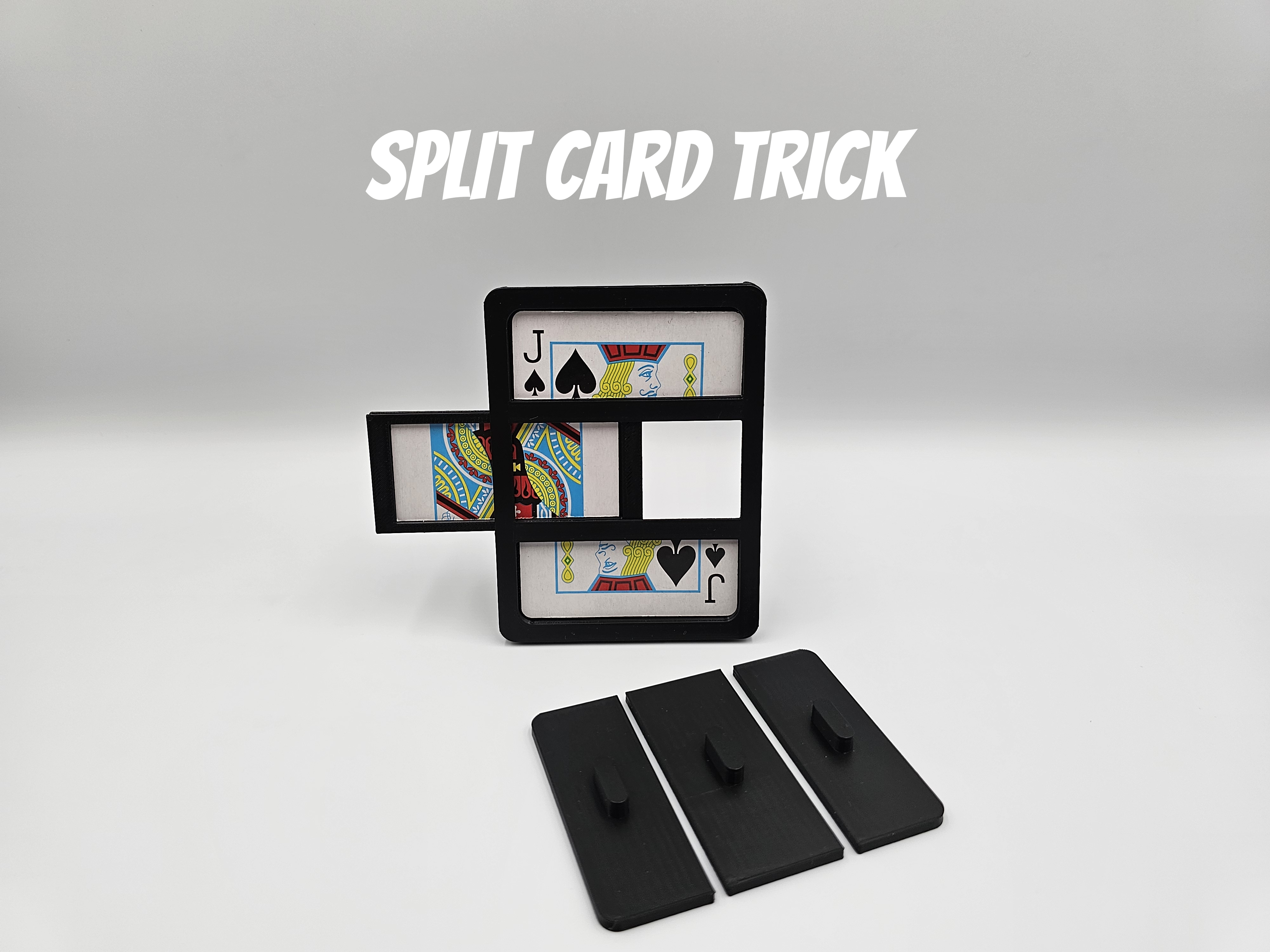 Miniatura 1 do modelo 3D Split Card Trick