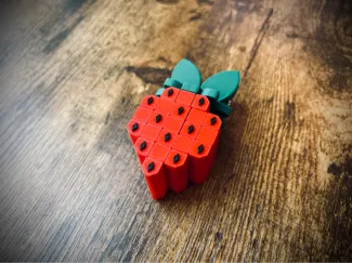 Strawberry Pixel Fidget