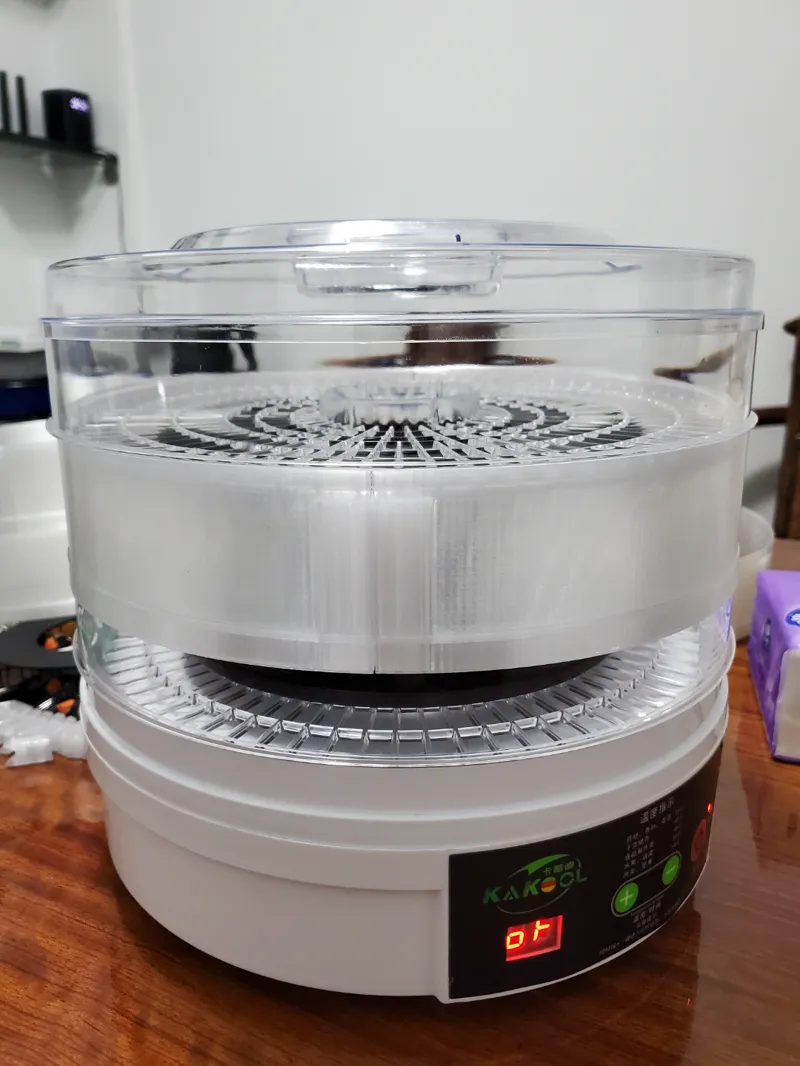 干果机增高架(28cm)(支持a1mini)(全打印件 无需胶带)(兼容最厚1kg料盘-必应老款)