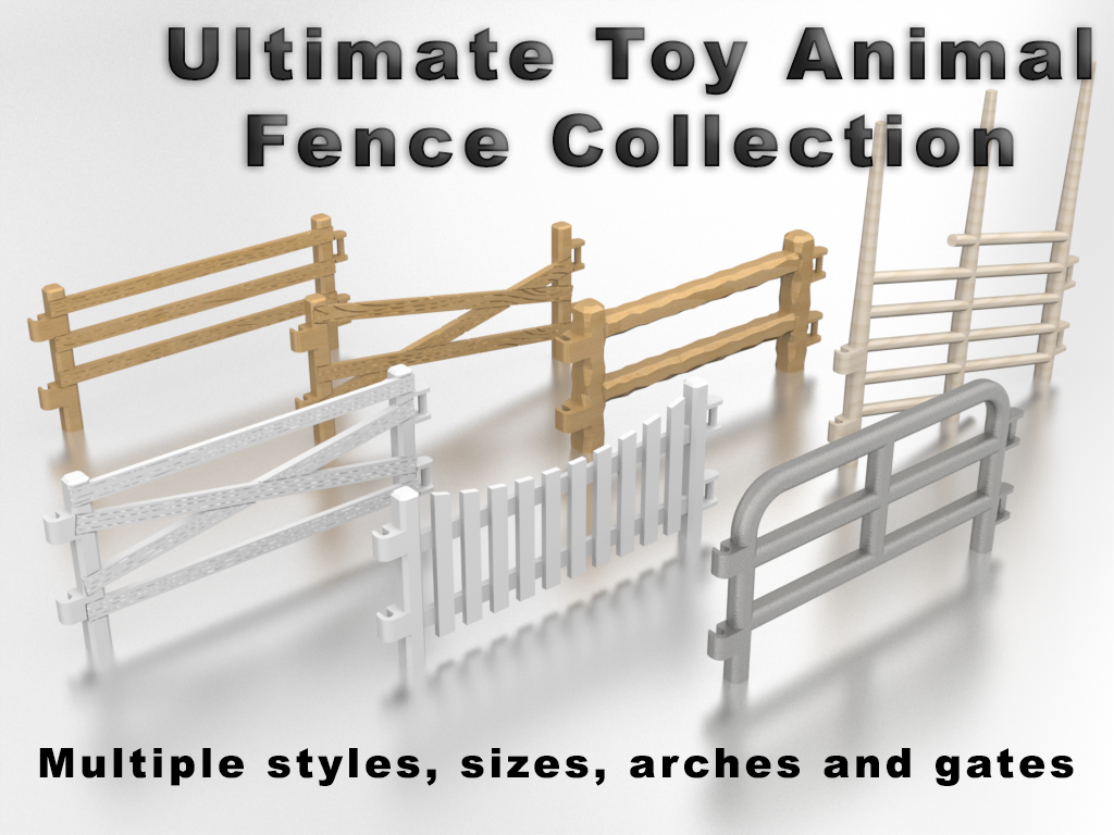 Ultimate Toy Animal Fence Collection (Schleich)