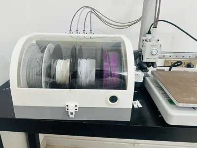 【BMCU】Filament Dry Box + Filament Drying Module