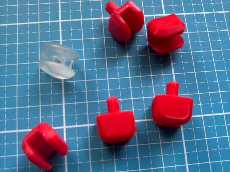 Ikea Glashalter für 5mm Löcher, 5-6mm Glasplatten