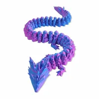 Dragon de cristal articulé — photo 3