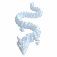 Dragon de cristal articulé — photo 6