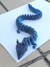Dragon de cristal articulé — photo 7