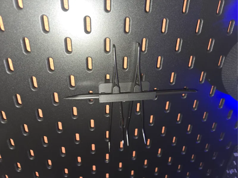 Ikea Skadis Spudger AND Tweezers Holder
