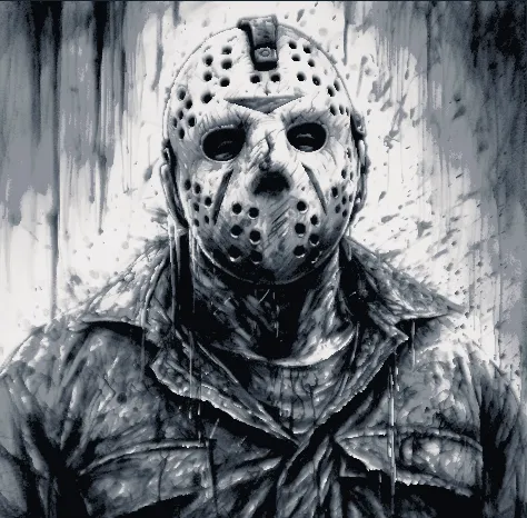 Jason Friday the 13th HueForge