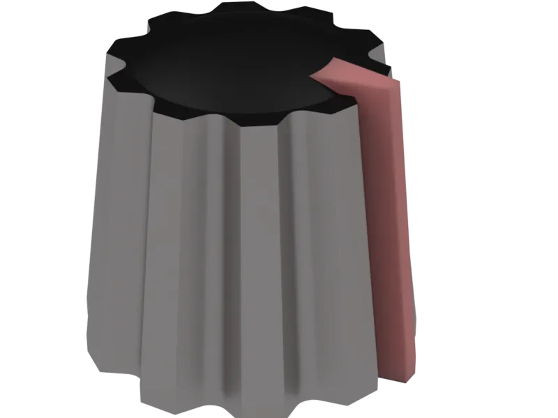 Potentiometer knob