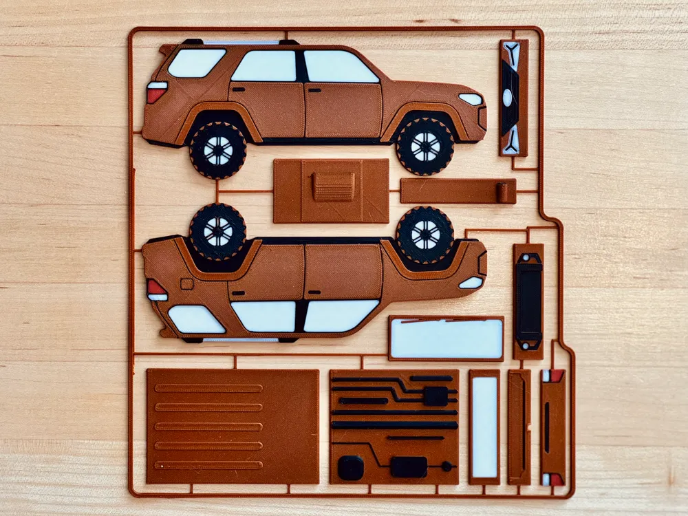 Toyota 4Runner Kit Card by DKprints - MakerWorld