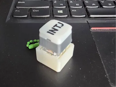 MBTI keycap for keychain