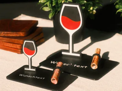 Gift Card/Money Gift in Wine Motif for Bills