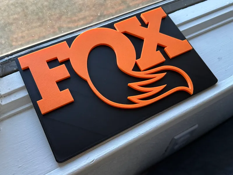 Fox Racing Sign