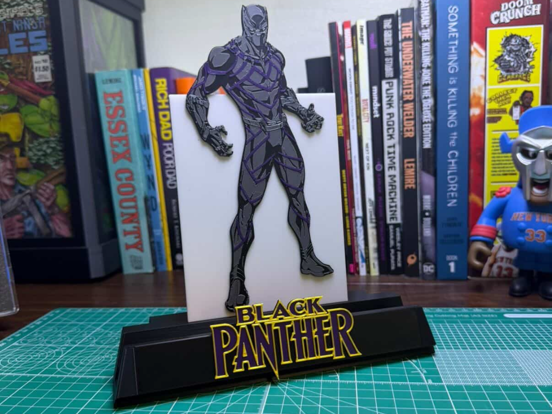 Black Panther Comic Book Kickstand
