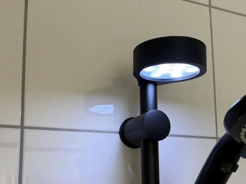 Duschlampe mit Akku Poolbeleuchtung