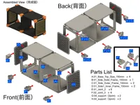 スタートアップ用モデル 0.24mm layer, 4 walls, 15% infill