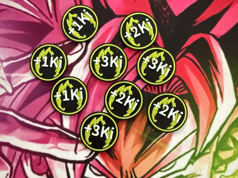 TCG Dragon Ball Spielmarke Plus Ki-Token